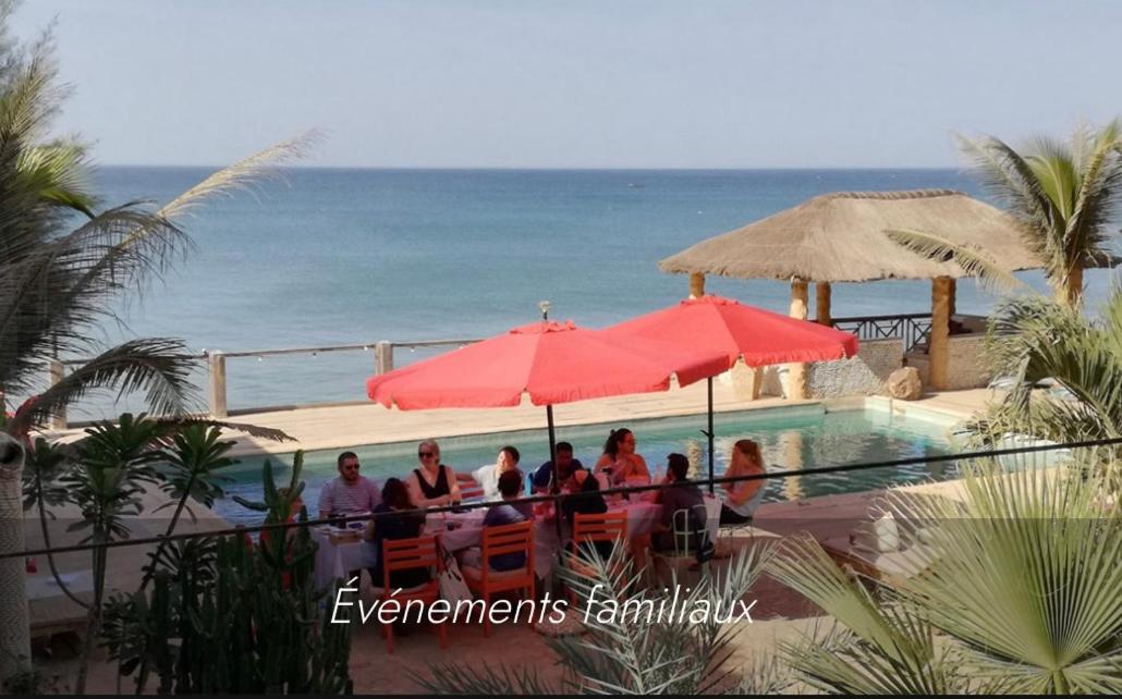 B&B Pieds Dans L'Eau Popenguine Exterior foto